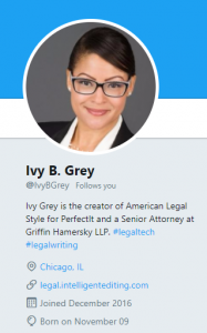 Ivy B. Grey - Entrepreneur & Attorney