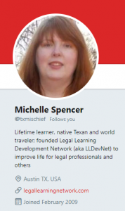 Michelle Spencer - Legal Technology Micro-Influencer