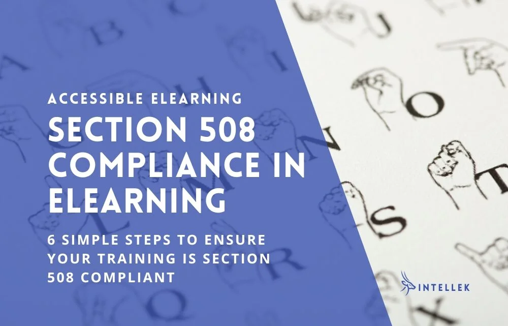 508 Compliance eLearning: Making eLearning Accessible for All