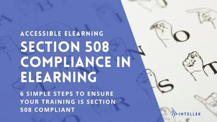 508 Compliance eLearning: Making eLearning Accessible for All