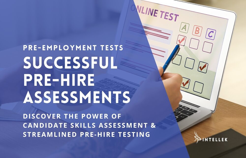 Pre-hire assessments and pre-employment skills tests