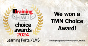 Training Magazine Network Choice Awards 2024 Intellek LMS Wins