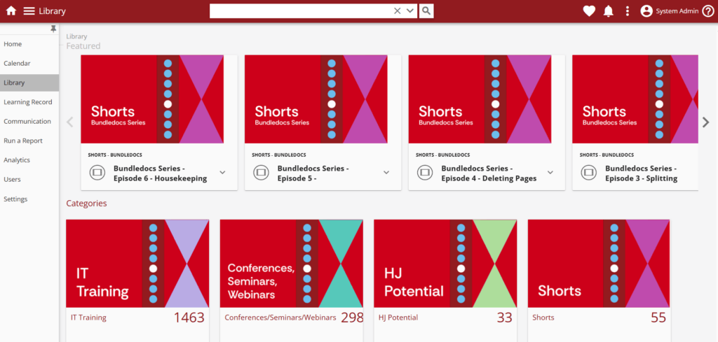 Highlight Training Content to Guide the Learning Journey