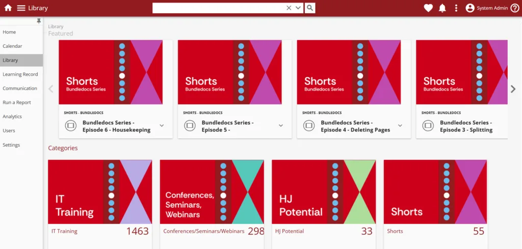 Highlight Training Content to Guide the Learning Journey