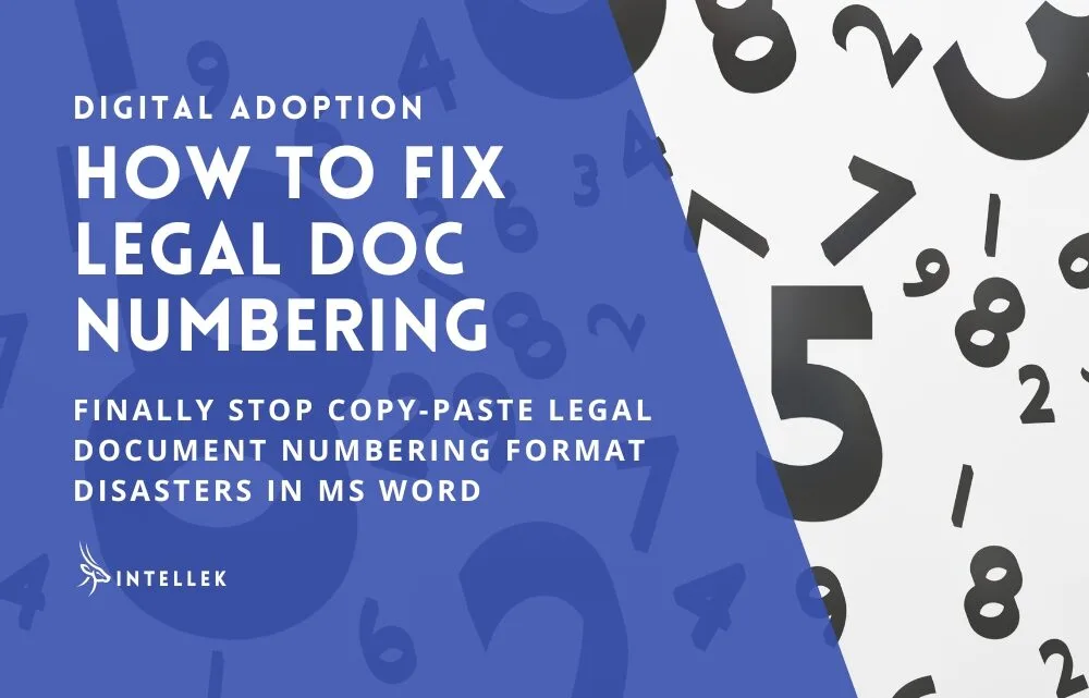 How to Fix Legal Document Numbering in Word