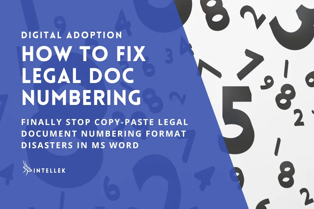 How to Fix Legal Document Numbering in Word